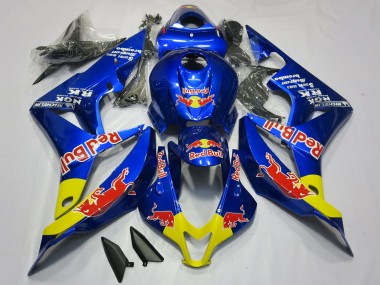 Comprar Carenados Moto Honda CBR600RR 2007-2008 - Azul Amarillo Rojo Bull