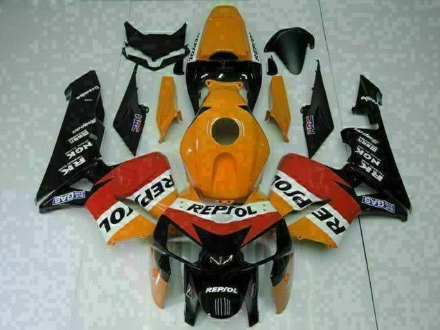 Comprar Carenados Moto Honda CBR600RR 2005-2006 - Naranja Blanco Rojo Negro Repsol