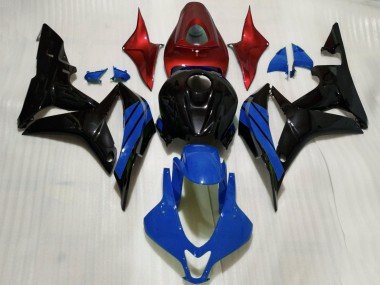 Comprar Carenados Moto Honda CBR600RR 2007-2008 - Rojo Azul Negro Brillante