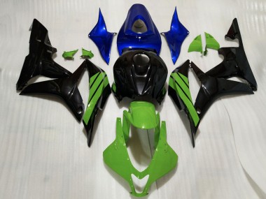 Comprar Carenados Moto Honda CBR600RR 2007-2008 - Azul Verde Negro Brillante