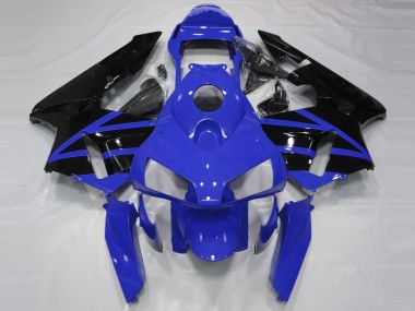 Comprar Carenados Moto Honda CBR600RR 2003-2004 - Azul Negro Brillante Raya