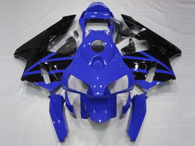 Comprar Carenados Moto Honda CBR600RR 2003-2004 - Azul Negro Brillante Raya