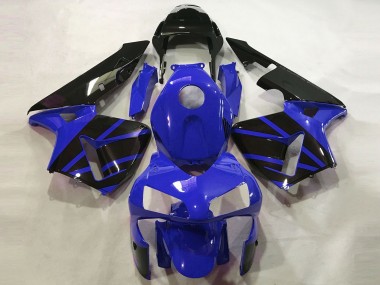 Comprar Carenados Moto Honda CBR600RR 2003-2004 - Azul Negro Brillante OEM Estilo