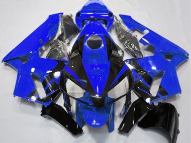Comprar Carenados Moto Honda CBR600RR 2005-2006 - Azul Negro Brillante Diseño