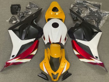 Comprar Carenados Moto Honda CBR600RR 2009-2012 - Blanco Rojo Amarillo Negro Mate