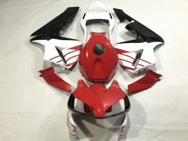 Comprar Carenados Moto Honda CBR600RR 2003-2004 - Blanco Rojo Negro Brillante