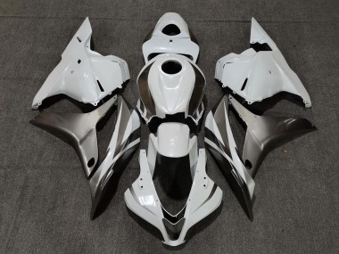 Comprar Carenados Moto Honda CBR600RR 2009-2012 - Blanco Plata Negro Brillante
