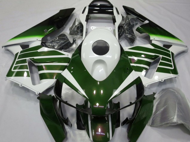 Comprar Carenados Moto Honda CBR600RR 2003-2004 - Blanco Verde Fade