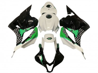 Comprar Carenados Moto Honda CBR600RR 2009-2012 - Blanco Verde Negro Brillante Splatter