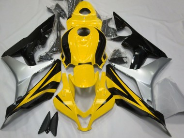 Comprar Carenados Moto Honda CBR600RR 2007-2008 - Plata Amarillo Negro Brillante