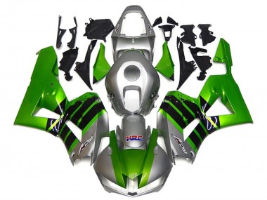 Comprar Carenados Moto Honda CBR600RR 2013-2026 - Plata Verde Negro Brillante HRC