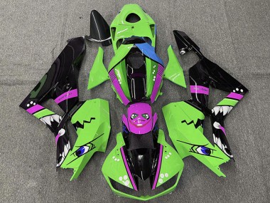 Comprar Carenados Moto Honda CBR600RR 2013-2026 - Verde Azul Púrpura Negro Brillante Tiburón
