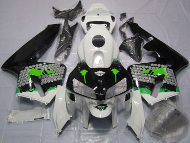 Comprar Carenados Moto Honda CBR600RR 2005-2006 - Blanco Verde Negro Splatter