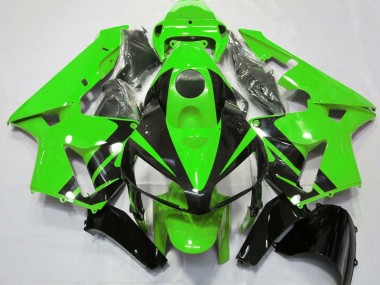 Comprar Carenados Moto Honda CBR600RR 2005-2006 - Verde Negro Brillante Diseño