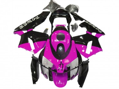 Comprar Carenados Moto Honda CBR600RR 2003-2004 - Hot Rosa Negro Brillante Power