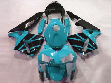 Comprar Carenados Moto Honda CBR600RR 2003-2004 - Azul Claro Negro Brillante OEM Estilo