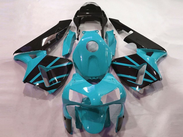 Comprar Carenados Moto Honda CBR600RR 2003-2004 - Azul Claro Negro Brillante OEM Estilo