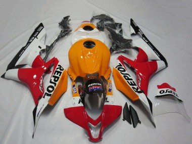 Comprar Carenados Moto Honda CBR600RR 2007-2008 - Naranja Blanco Rojo Negro Brillante Repsol