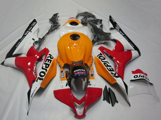 Comprar Carenados Moto Honda CBR600RR 2007-2008 - Naranja Blanco Rojo Negro Brillante Repsol