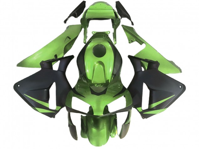 Comprar Carenados Moto Honda CBR600RR 2003-2004 - Lizard Verde Negro Mate