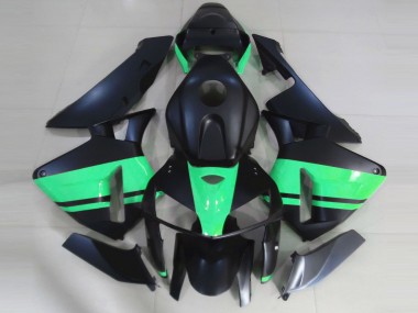 Comprar Carenados Moto Honda CBR600RR 2005-2006 - Negro Mate Especial Verde