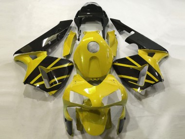 Comprar Carenados Moto Honda CBR600RR 2003-2004 - Mostaza Amarillo Negro Brillante