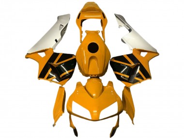 Comprar Carenados Moto Honda CBR600RR 2003-2004 - Plata Mustard Amarillo Negro Brillante