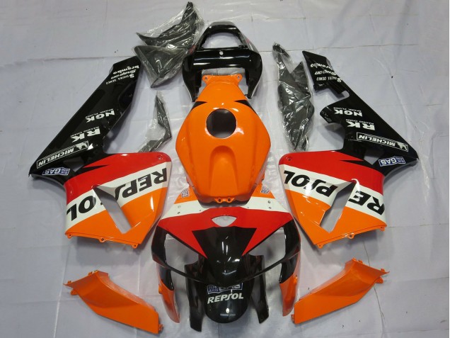 Comprar Carenados Moto Honda CBR600RR 2005-2006 - Naranja Rojo Blanco Negro Repsol OEM Estilo