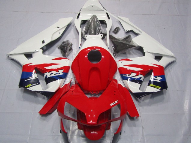 Comprar Carenados Moto Honda CBR600RR 2003-2004 - Blanco Rojo Azul RVF Estilo