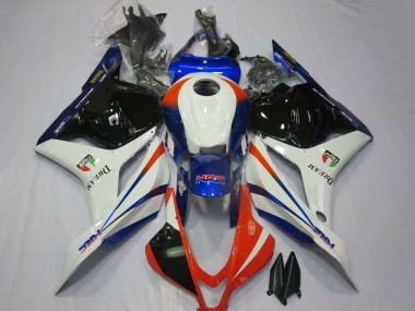 Comprar Carenados Moto Honda CBR600RR 2009-2012 - Blanco Azul Rojo Negro Brillante