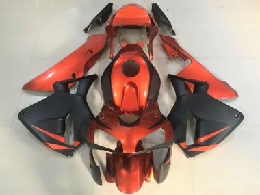Comprar Carenados Moto Honda CBR600RR 2003-2004 - Naranja Negro Mate
