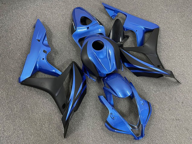 Comprar Carenados Moto Honda CBR600RR 2007-2008 - Azul Negro Mate OEM Estilo