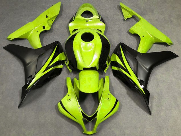 Comprar Carenados Moto Honda CBR600RR 2007-2008 - Neon Amarillo Negro Mate OEM Estilo
