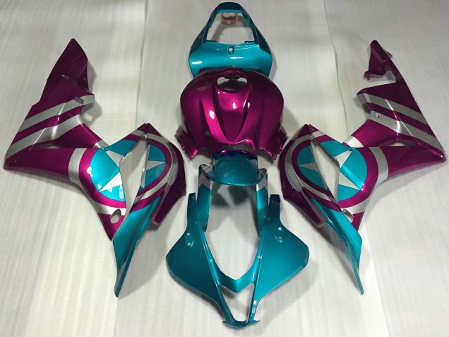 Comprar Carenados Moto Honda CBR600RR 2007-2008 - Rosa Azul Captain America