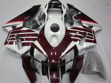 Comprar Carenados Moto Honda CBR600RR 2003-2004 - Blanco Púrpura Oscuro