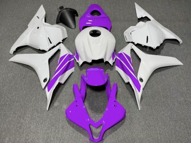 Comprar Carenados Moto Honda CBR600RR 2009-2012 - Blanco Púrpura Raya