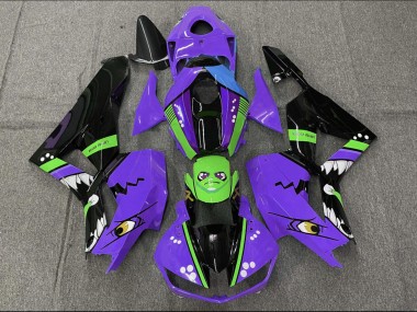 Comprar Carenados Moto Honda CBR600RR 2013-2026 - Púrpura Verde Azul Negro Brillante Tiburón