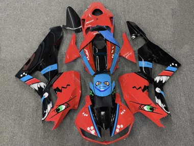 Comprar Carenados Moto Honda CBR600RR 2013-2026 - Rojo Azul Negro Brillante Tiburón