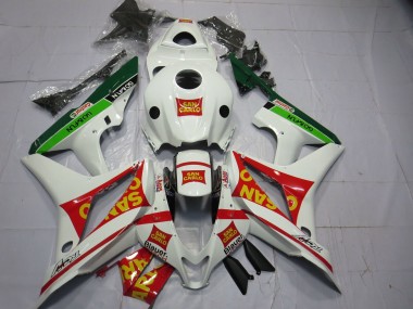 Comprar Carenados Moto Honda CBR600RR 2007-2008 - Blanco Rojo Verde Amarillo San Carlo
