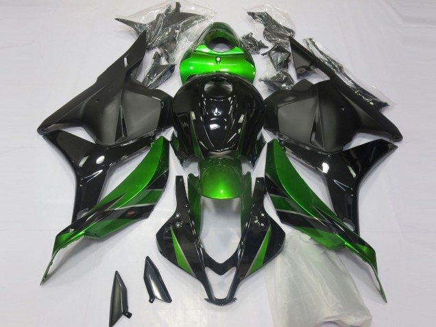 Comprar Carenados Moto Honda CBR600RR 2009-2012 - Verde Negro Brillante Negro Mate