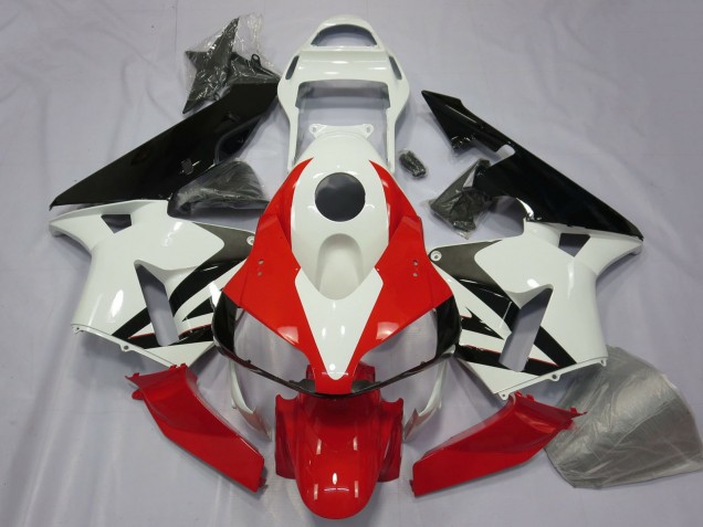 Comprar Carenado Moto Honda CBR600RR 2003-2004 - Blanco Rojo Negro Brillante