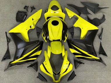 Comprar Carenados Moto Honda CBR600RR 2007-2008 - Amarillo Negro Mate OEM Estilo