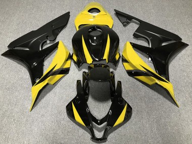 Comprar Carenados Moto Honda CBR600RR 2007-2008 - Amarillo Negro Brillante Negro Mate