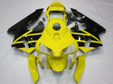Comprar Carenados Moto Honda CBR600RR 2003-2004 - Amarillo Negro Brillante OEM Estilo