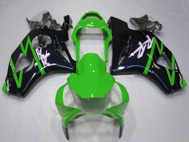 Comprar Kits Carenado Moto Honda CBR954RR 2002-2003 - Verde Negro Brillante