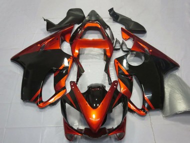 Comprar Carenados Moto Honda CBR600 F4i 2001-2003 - Naranja Negro Brillante