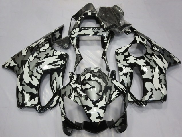 Comprar Carenados Moto Honda CBR600 F4i 2001-2003 - Blanco Gris Negro Camouflage