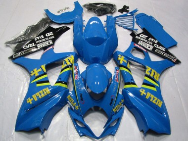 Comprar Carenado Moto Suzuki GSXR 1000 2007-2008 - Azul Oro Negro Rizla