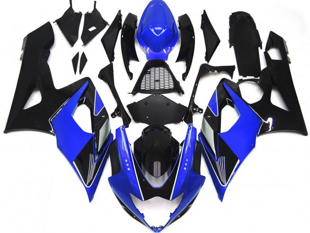 Comprar Carenados Moto Suzuki GSXR 1000 2005-2006 - Azul Negro Brillante