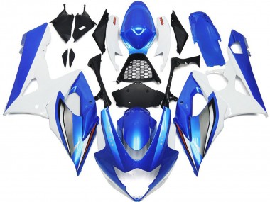Comprar Carenados Moto Suzuki GSXR 1000 2005-2006 - Blanco Azul